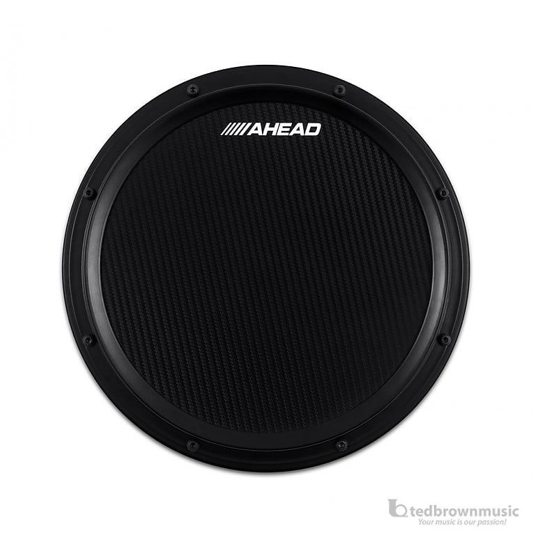 Ahead SHoop Carbon Fiber Marching Practice Pad w/ Snare Reverb