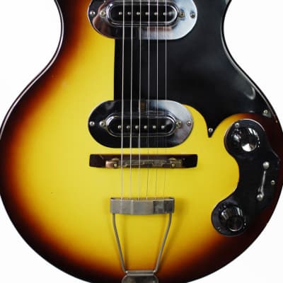 Magnatone Mark IV 1957 Sunburst Electric Guitar image 2