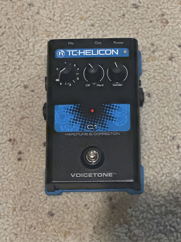 TC Helicon VoiceTone C1 2011 - 2021 - Black | Reverb