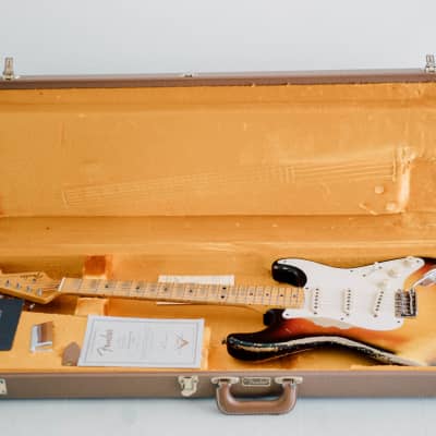 Fender custom shop masterbuilt Todd Krause '58 2010 sunburst heavy relic for sale
