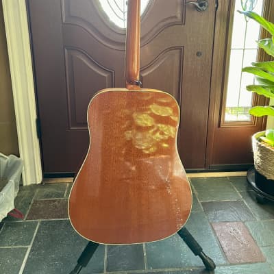 Gibson Hummingbird Left-Handed 2014 - Vintage Heritage Cherry Sunburst image 5