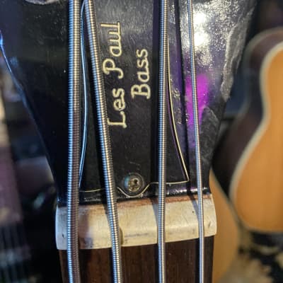 Gibson Les Paul Recording Bass Heavily Modified c. 1970 Black image 4