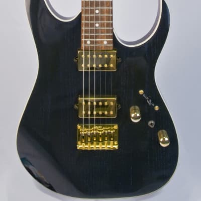 Ibanez RG421HPAH-BWB RG High Performance Series Electric Guitar Blue Wave Black image 2