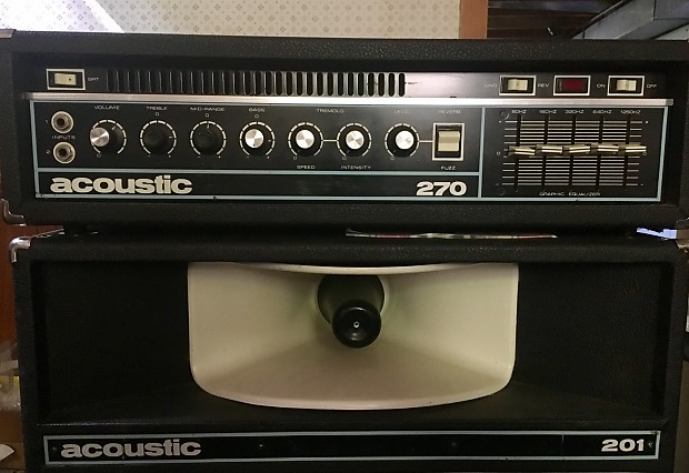 Acoustic top 270 amp