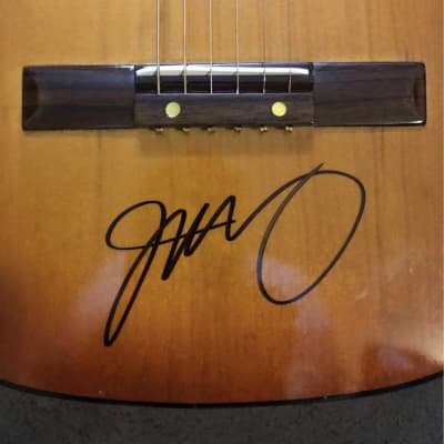 Acoustic guitar signed by Jeff Tweedy of Wilco image 2