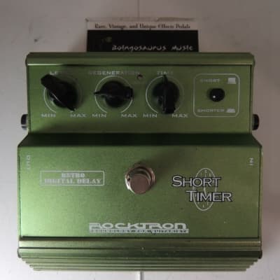 Reverb.com listing, price, conditions, and images for rocktron-short-timer-digital-delay