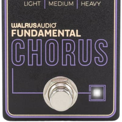 Walrus Audio Fundamental Chorus 2023 - Present - Black / Purple for sale