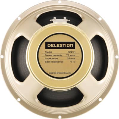 CELESTION Classic Series G12H-75 Creamback 16 ohm Guitar Speaker image 1