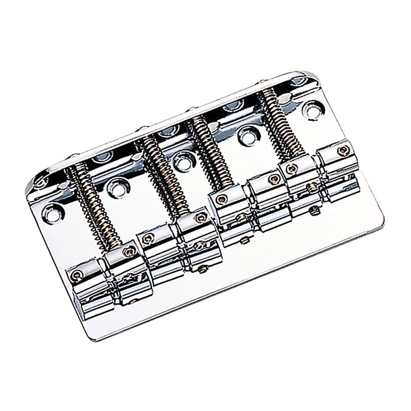 Guitar Tech P & JBtype Bass Bridge Chrome Reverb