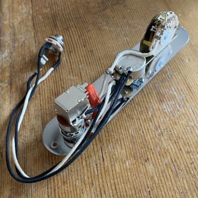 Fender Telecaster Wiring Harness Upgrade 500k CTS/ Bourns Pots PUSH/PULL Coil Split .022 Orange Drop Cap Oak Grigsby Switch PLATE/KNOBS image 6