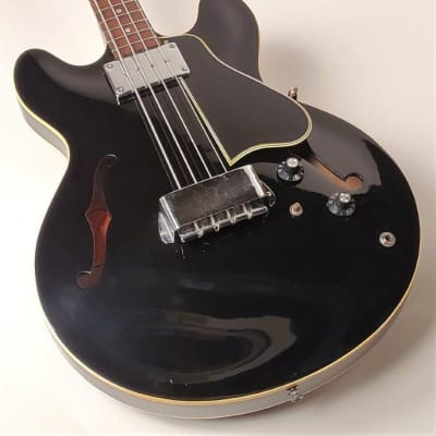 Gibson EB-2 1968 Bass Original Ebony Black with original Hard Shell Case image 6