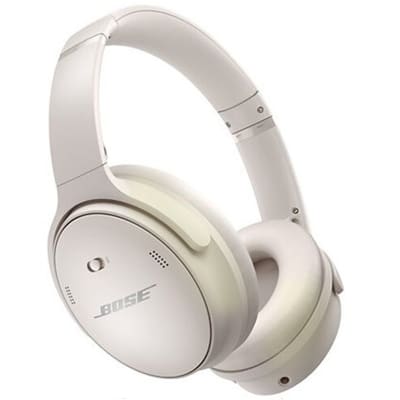 Bose QuietComfort 45 Noise-Canceling Wireless Over-Ear Headphones (White Smoke) + Bose Soundlink Micro Bluetooth Speaker (Smoke White) image 3