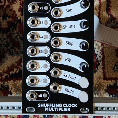 4ms Company Shuffling Clock Multiplier Plus + Black eurorack clock module SCM + image 1