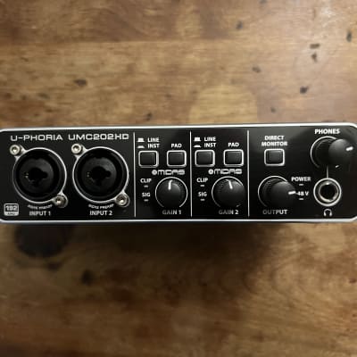 Behringer U-phoria UMC202HD - Interfaz de Audio USB