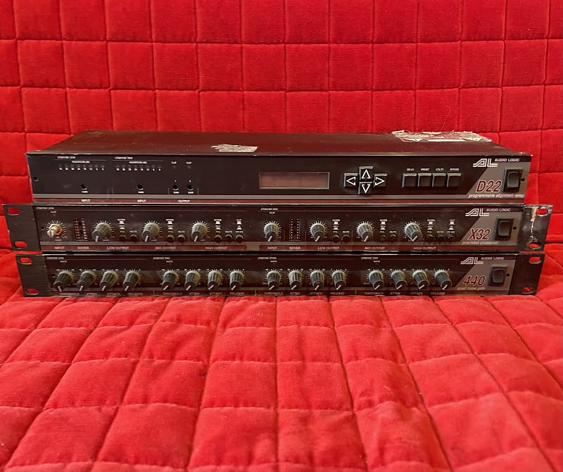 Audio Logic USA Made Rack Mount Gear D22 Programmable Delay / Reverb