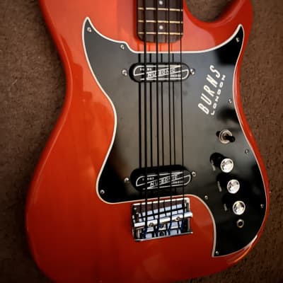 Burns Nu Sonic bass guitar - very rare and mint | Reverb