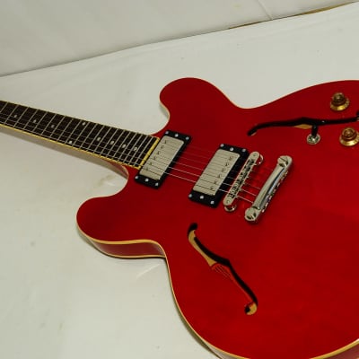 Excellent Fernandes 335 Burny Electric Guitar Ref No 4113 Excellent Fernandes 335 Burny Electric Guitar Ref No 4113