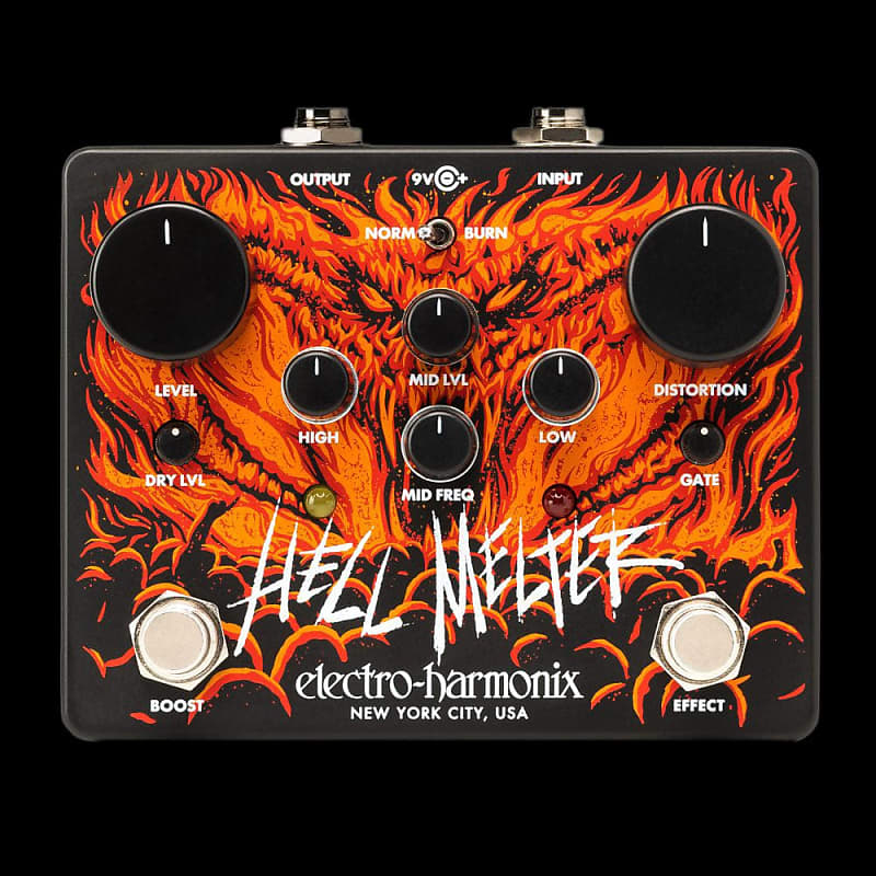 Electro-Harmonix Hell Melter Advanced Metal Distortion | Reverb
