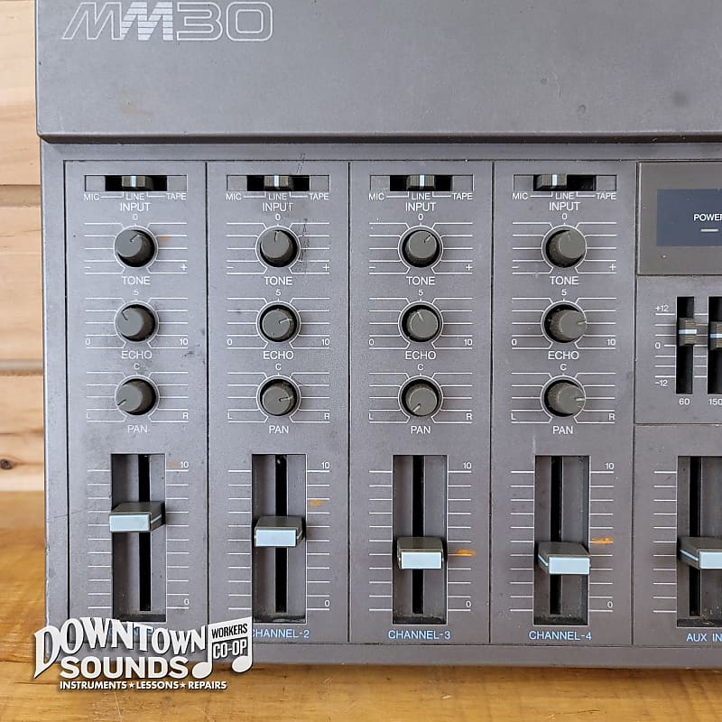 Yamaha MM30 Mixer - features 