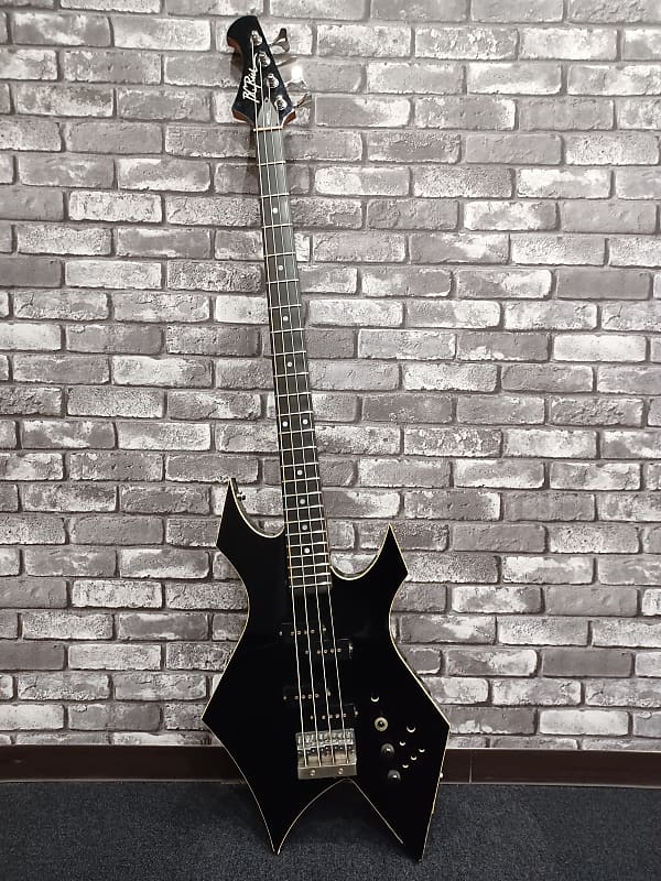 B.C. Rich Warlock Bass N.J. Series Made In Japan Nikki Sixx | Reverb