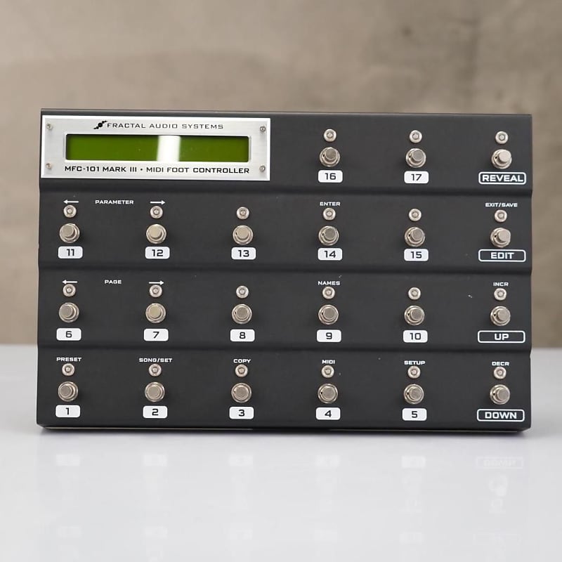 Fractal Audio MFC-101 Mark III MIDI Foot Controller | Reverb