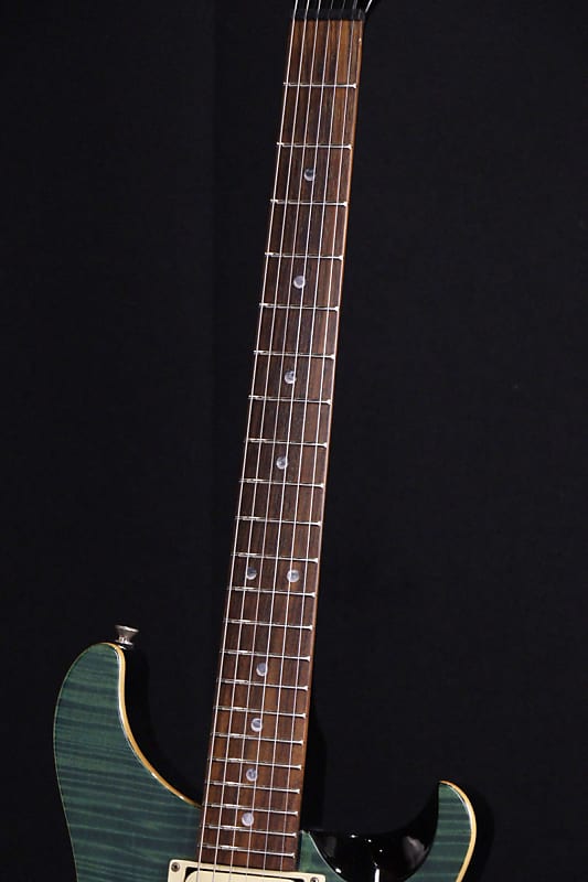 Paul Reed Smith (PRS) SE CUSTOM 22 Flat Top Moon Inlay Emerald Green  (S/N:I05713) [02/20]