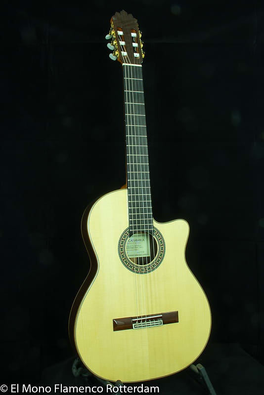 Cashimira 130C Palosanto Thinline Cutaway 2017 Out of Production made in Spain by Joan Cashimira image 1
