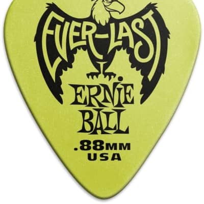 Ernie Ball Everlast Guitar Picks (12-Pack), Green image 2
