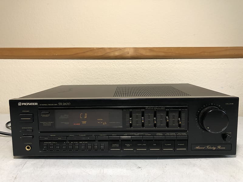 Pioneer SX-2600 Receiver HiFi Stereo Vintage Phono 2 Channel | Reverb