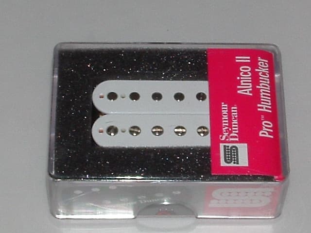 Seymour Duncan APH-1 Alnico 2 Pro Neck Pickup (White) - APH-1n White  New with Warranty image 1