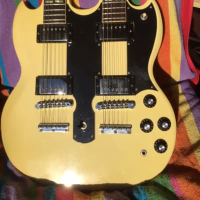 1978 Gibson EDS-1275 Doubleneck - White image 4