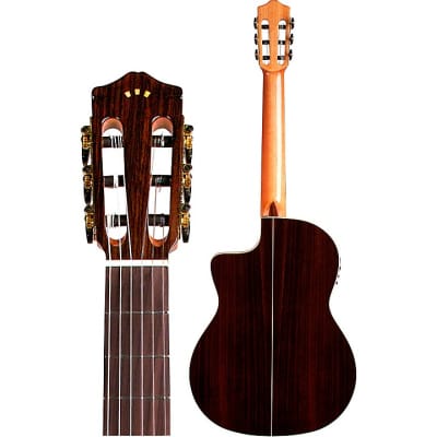 Cordoba GK Studio Negra Flamenco Acoustic-Electric Guitar Natural image 7
