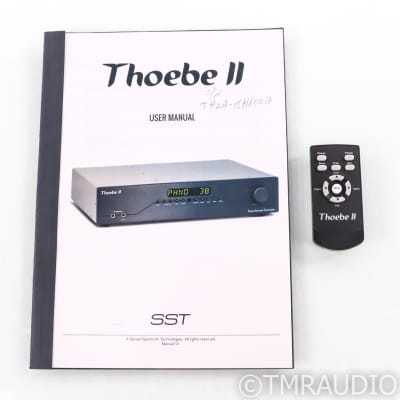 Spread Spectrum Technologies Thoebe II Stereo Preamplifier; SST; MM Phono; Black image 9