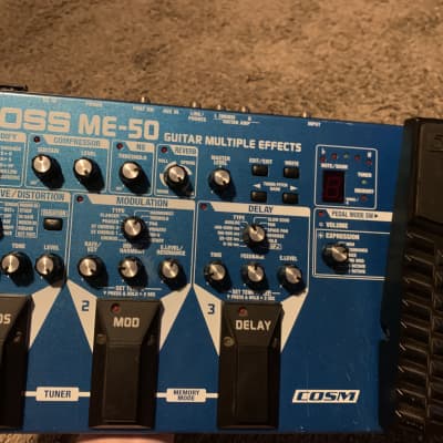 Reverb.com listing, price, conditions, and images for boss-me-50-guitar-multiple-effects