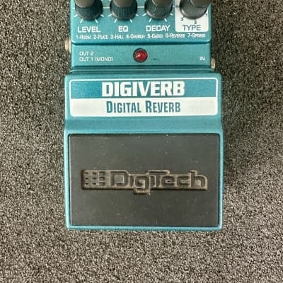 Digitech DigiVerb Digital Reverb Pedal | Reverb