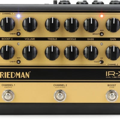 Friedman IR-X Dual Tube Preamp | Reverb