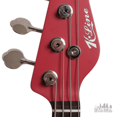 K-Line Junction Bass Fiesta Red w/Matching Headstock image 12