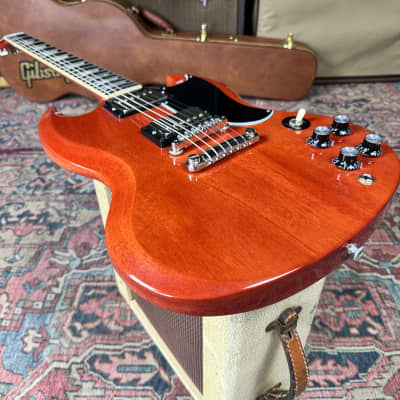 Gibson Les Paul ‘61 Reissue SG *6.87 lbs* Vintage Faded Cherry 2022 image 12