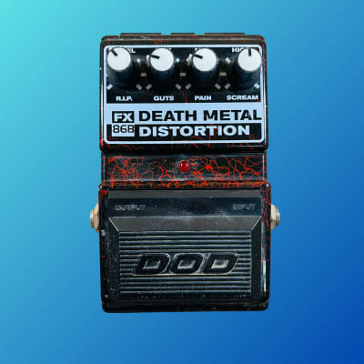 貴重 DOD FX86B DEATHL ハイゲイン系 ディストーション 貴重 DOD FX86B DEATHMETAL ハイゲイン系 ディストーション