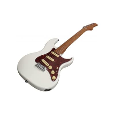 Sire S7 AWH Larry Carlton ストラト Sire Larry Carlton S7 AWH Electric Guitar With Bag - Antique White