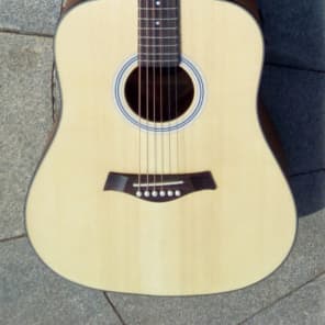 12 / 6 String Double Neck,  Acoustic Electric Busuyi Guitar 2016. image 2