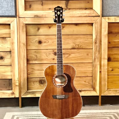 Washburn HG12S-0 6-String Grand Auditorium Acoustic Guitar for sale