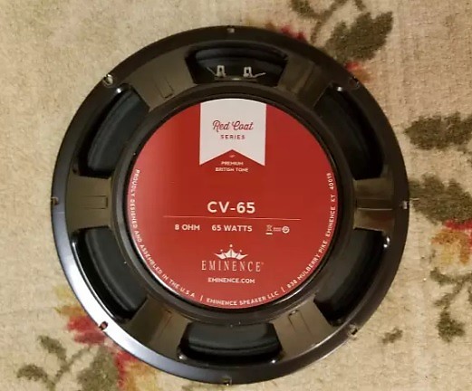Eminence CV 65 Speaker 8 ohms Creamback Tone Reverb