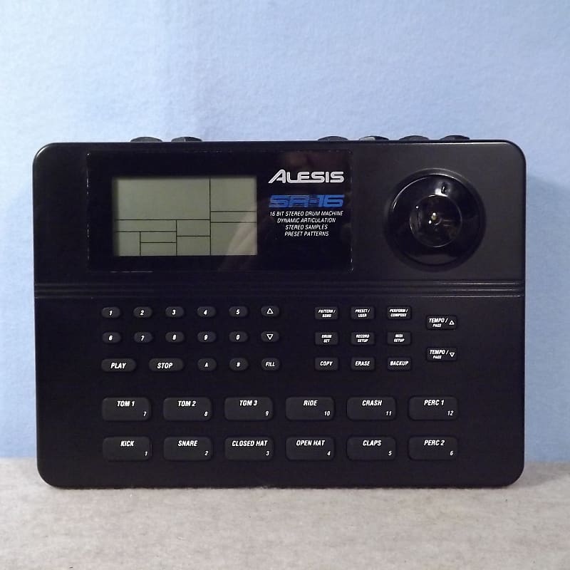 Alesis SR-16 Drum Machine /new internal batt.