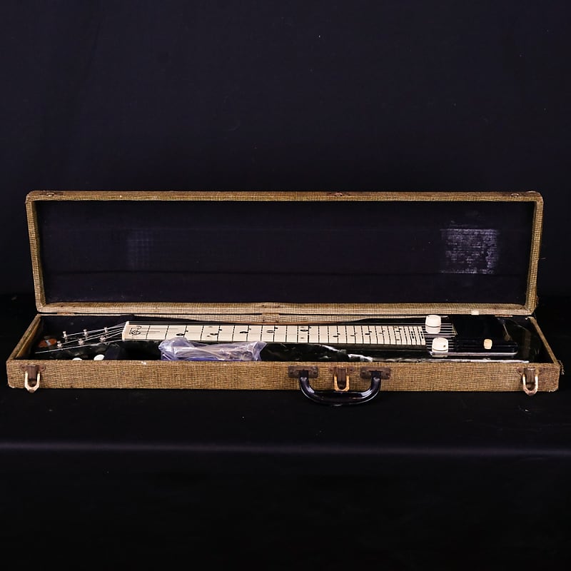 Used 1950's National Chicagoan lap steel with case, cable & slides image 1