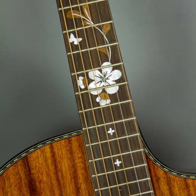High end 41inch acoustic guitar with wooden image 7