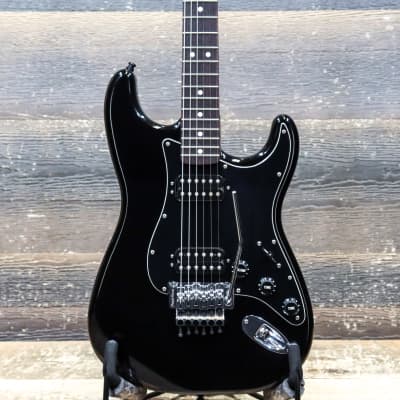 Fender Deluxe Double Fat Strat Floyd Rose Black Electric Fender Deluxe Double Fat Strat Floyd Rose Black Electric