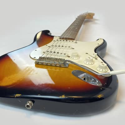 Fender Stratocaster 69 Custom Shop 2000 Sunburst Time Machine Collection image 6