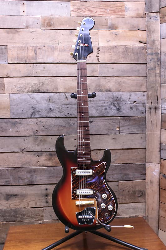 Hy-Lo Vintage 1964 Hoshino Ibanez Model 1502 Electric Guitar w/ Orig. Case image 1