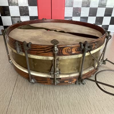 Leedy? Marching Snare Drum 19? Wood image 1
